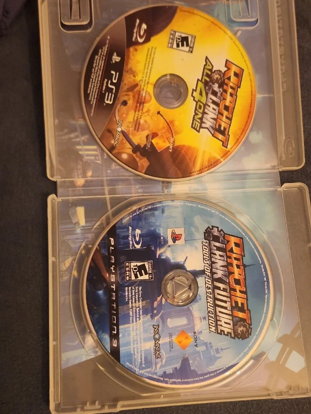 Sony Ratchet & Clank Future: Tools of Destruction + Ratchet & Clank All4one